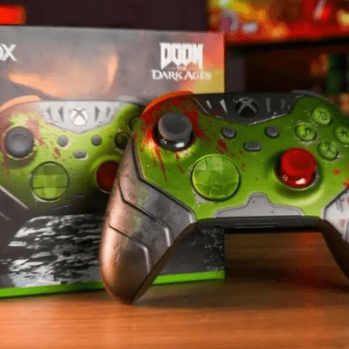 Doom: The Dark Ages chega ao seu controle Xbox de forma temática e incrível!
