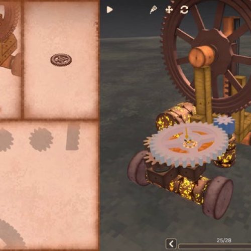 Geareo: um jogo de construção mecânica que vai te deixar em choque