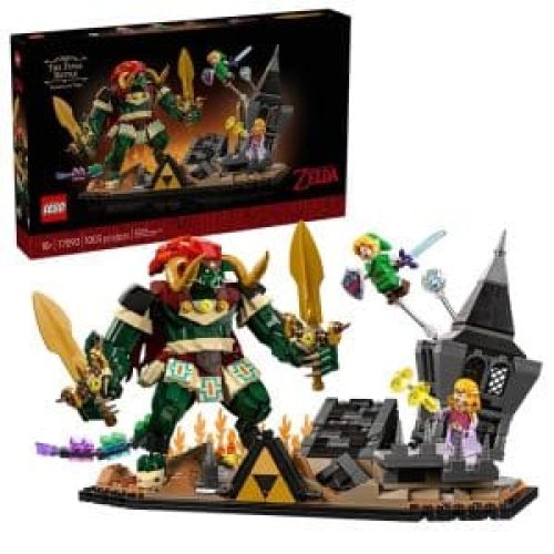 LEGO Explosão no Hyrule: Novo Confronto Entre Link e Ganon!