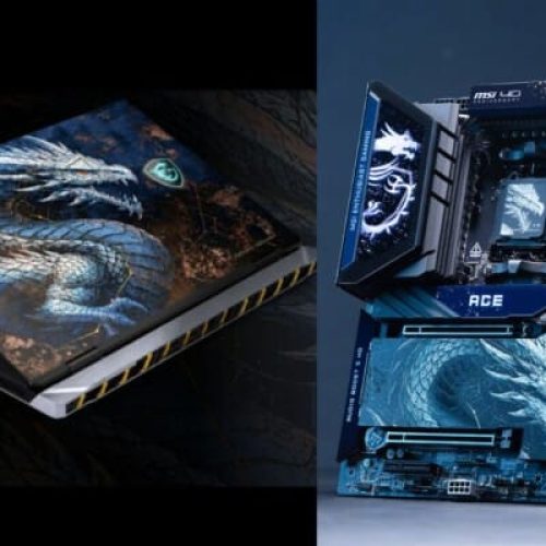 MSI Deslumbra com Notebook Titan 18 HX Draco e Placa-mãe X870E ACE MAX!