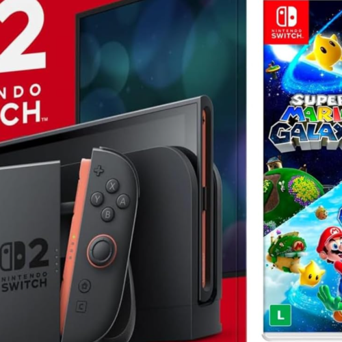O Pacote Imperdível do Switch 2: Super Mario Galaxy em Ação!