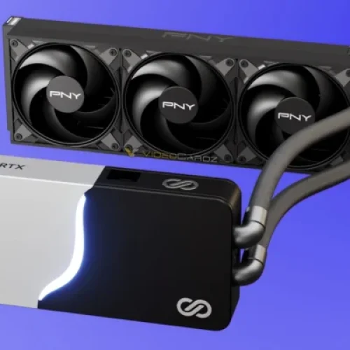 PNY Revela a Máquina Móvel: Nova RTX 5090 com Cooler Líquido Modular