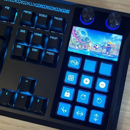 Teclado Gamer com Stream Deck em Cadastra!