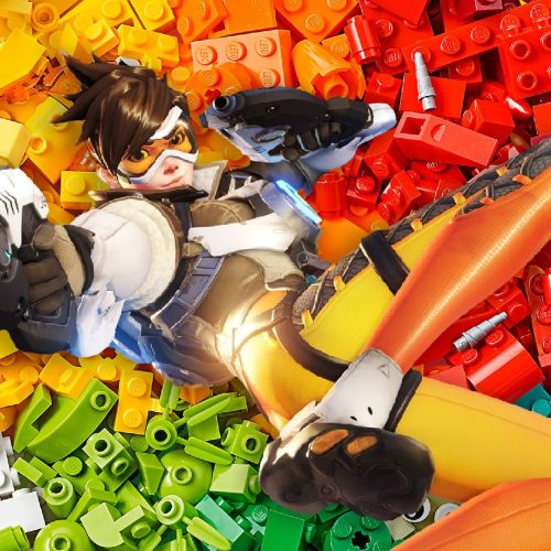 Um Fã de LEGO Constrói 9 Heróis de Overwatch com Peças Esparecidas