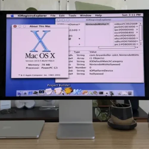 Um Milagre de Hacker: Mac OS X 10.0 no Nintendo Wii!