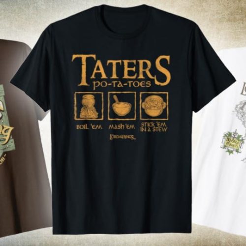 Venda de Camisetas do Senhor dos Anéis chega ao Brasil!