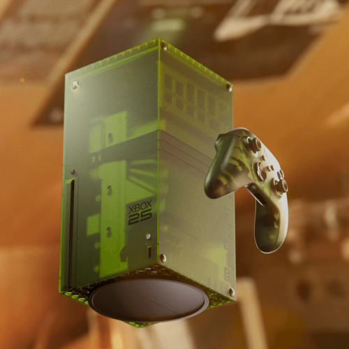 Xbox Celebra 25 Anos com Consoles e Controles Transparentes que Farão Você Ficar Louco!