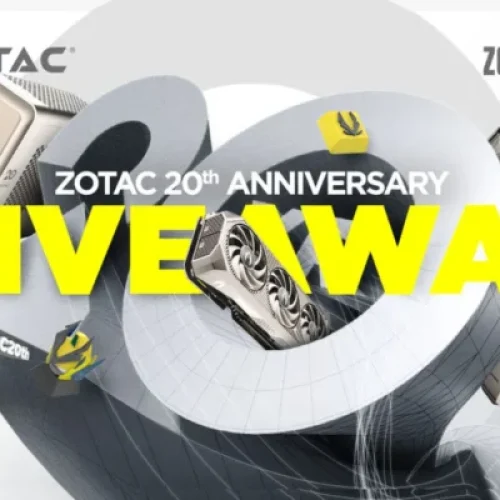 Zotac comemora 20 anos com sorteio de edições exclusivas RTX!